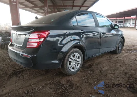 2017 Chevrolet Sonic Ls Auto из США, поврежденный, VIN 1G1JB5SH6H4124771